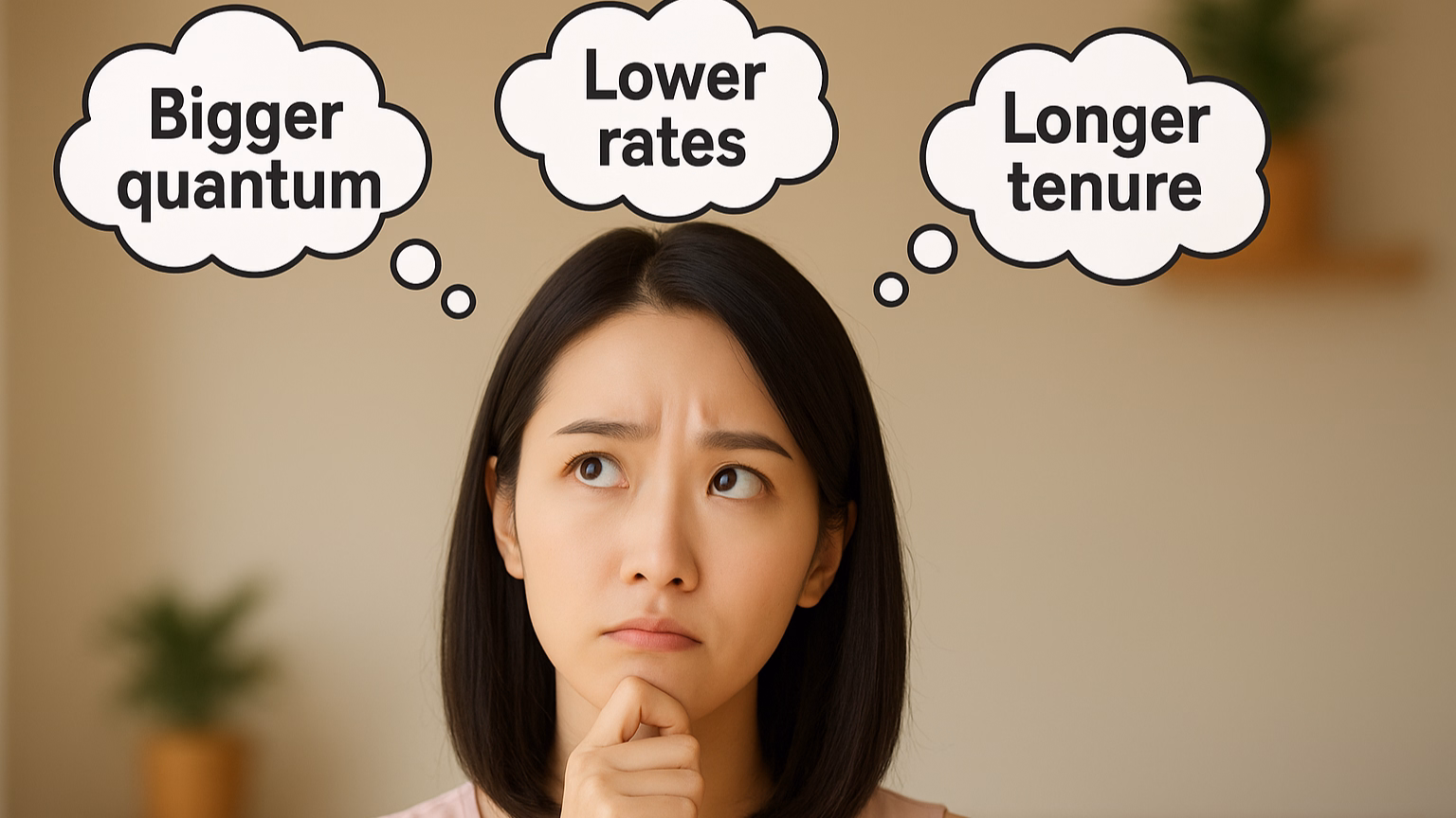 tenure vs quantum vs interest