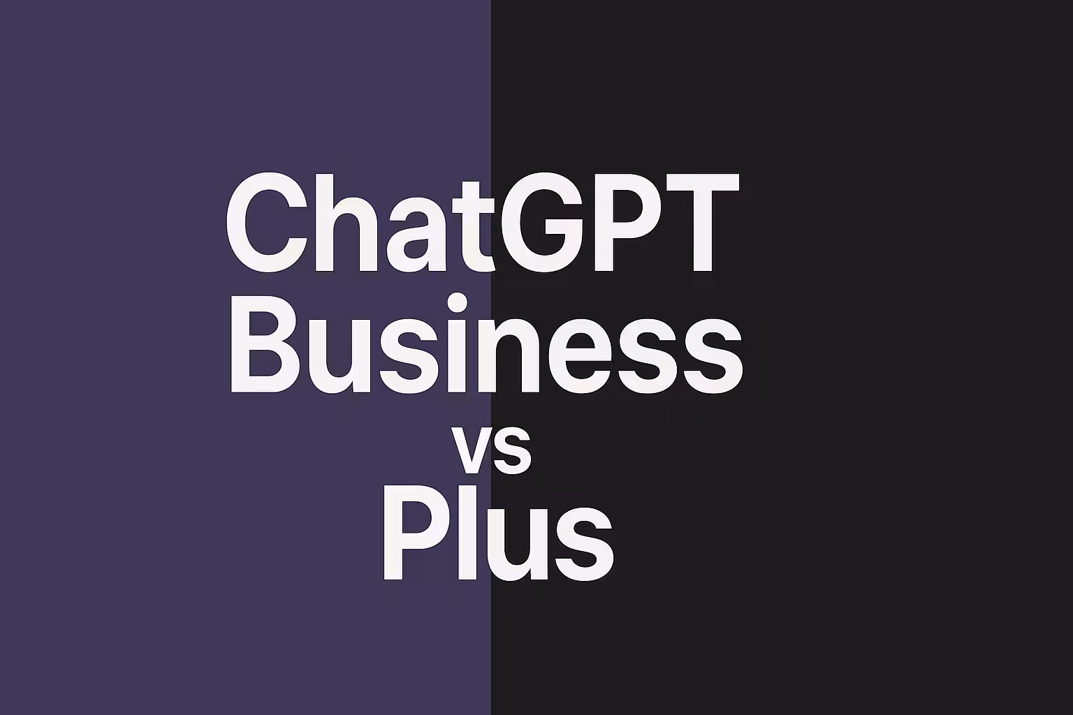 ChatGPT Plus vs ChatGPT Team